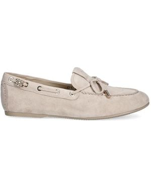 Guess Aisha Lace-Up Loafers - White