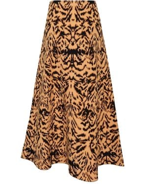 Ulla Johnson Jupe Mi-Longue Lani - Natural
