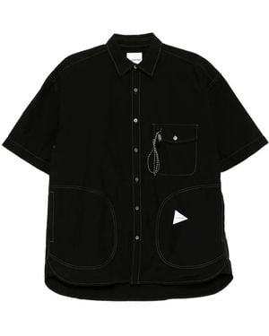 and wander Cordura Shirt - Black