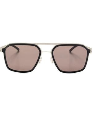 Mykita Gafas de sol Heritage de x Rimowa - Metálico