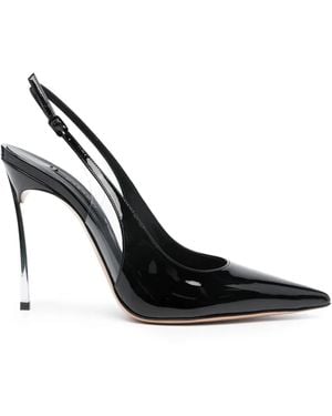 Casadei Superblade 100Mm Court Shoes - Black