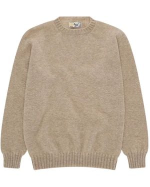 Fortela Crew-Neck Jumper - Natural