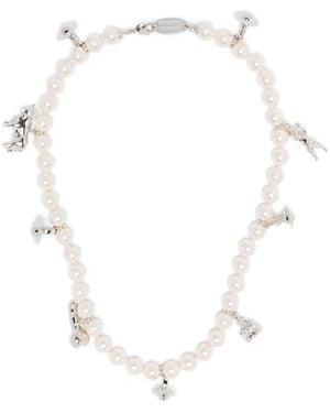 Vivienne Westwood Anglo Halskette - Weiß