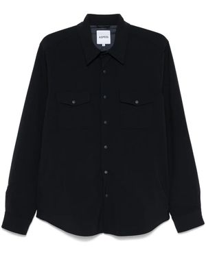 Aspesi Flannel Shirt Jacket - Black