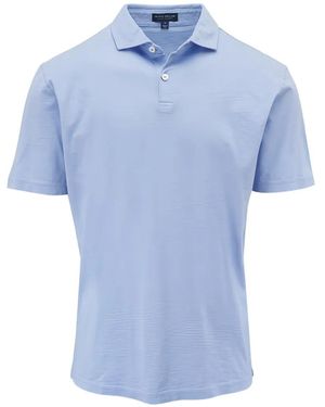 Peter Millar Polo A Maniche Corte - Blu
