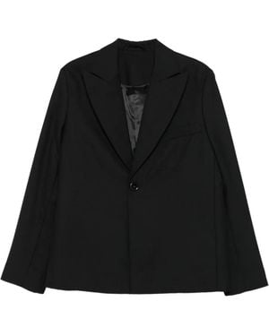 Séfr Single-Breasted Blazer - Black