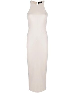 ANOUKI Racerback Midi Dress - White