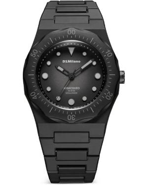 D1 Milano Reloj Subacqueo De 40.5 Mm - Negro