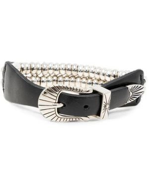 Toga Beads Bangle - White