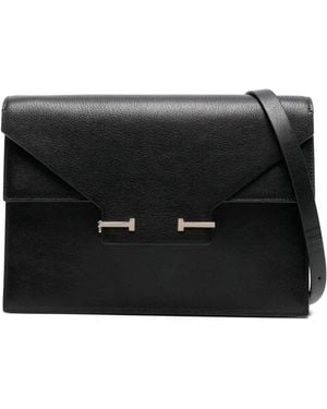 Tom Ford Supple Grain Leather Aube Shoulder Bag - Black