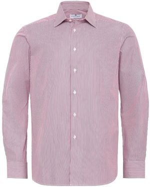 LOJA DAS MEIAS Striped Long-Sleeve Shirt - Purple