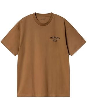 Carhartt Cabinetry Graphic-Print T-Shirt - Brown
