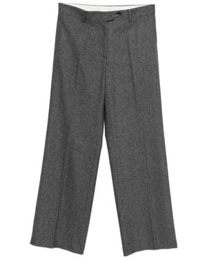 N°21 Herringbone Pants - Gray