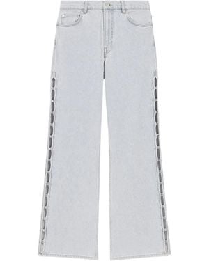 Maje Jeans Verfraaid Met Stras - Wit