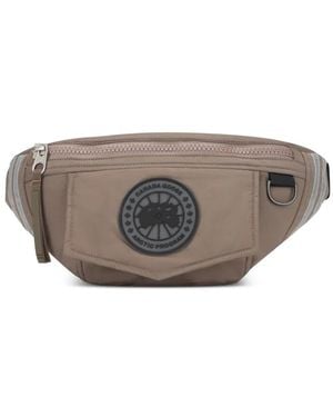 Canada Goose Logo-Patch Belt Bag - Grey