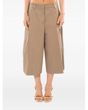 Thelatest Dakota Cropped-Hose - Natur