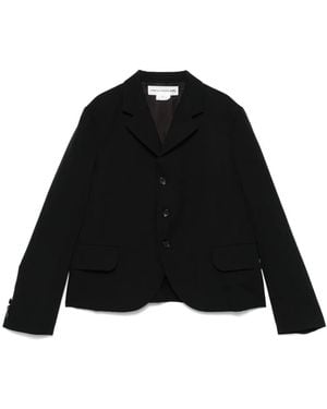 Comme des Garçons Wool Blazer - Black