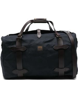 Filson Logo-Appliqué Duffle Bag - Black