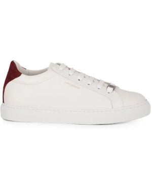 Isaia Capri Supertop Trainers - Natural