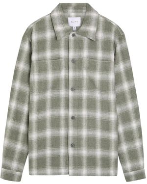 Raith Camicia A Quadri - Grigio