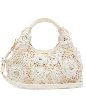 Ganni Mini Shoulder Bag - Natural