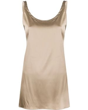 Brunello Cucinelli Asymmetric Metallic Top - Multicolor
