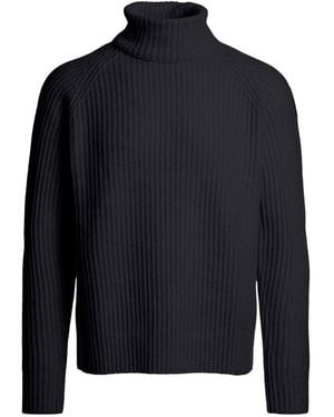 Parajumpers Turtleneck Ribbed Jumper - Blue