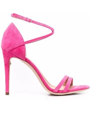 Ferragamo Crossover-Strap Sandals - Pink