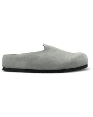 Birkenstock Mules Amsterdam Wrapped - Gray