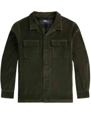 Polo Ralph Lauren Corduroy Long-Sleeve Shirt - Green