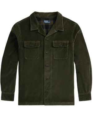 Polo Ralph Lauren Corduroy Long-Sleeve Shirt - Green