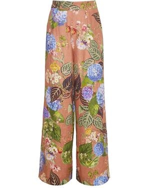 Cara Cara Pantalones palazzo Josephine - Neutro