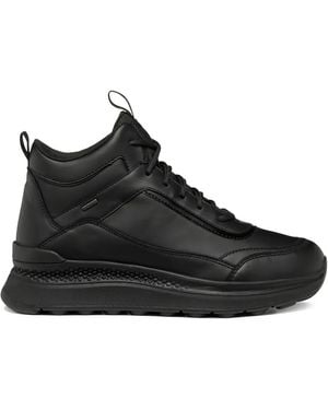 Geox Spherica Actif Leather Boots - Black