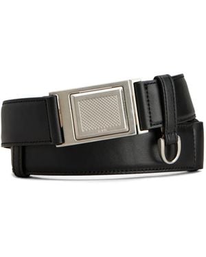 Tod's Metal-Buckle Belt - Black