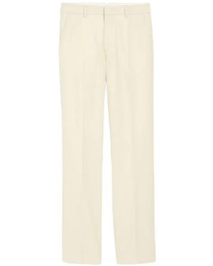 Ami Paris Straight Pants - White