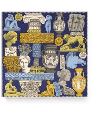 Inoui Edition Archive 130 Carré Scarf - Blue