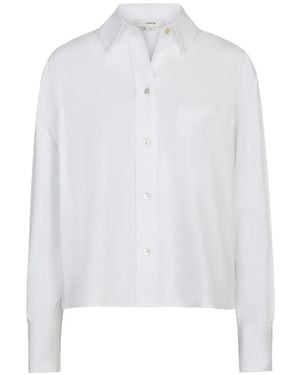 Vince Cropped Blouse - Wit