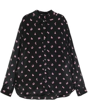 Maison Kitsuné Classic Fluid Shirt - Black