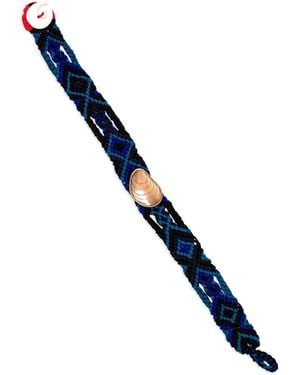 Dezso by Sara Beltran Pearl-Embellishment Bracelet - Blue
