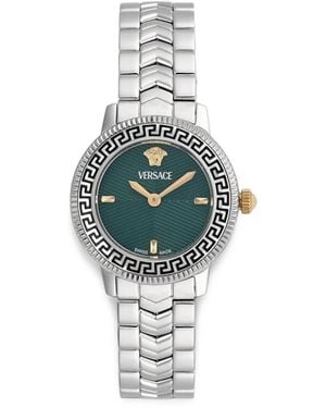 Versace Greca 30Mm Watch - Blue