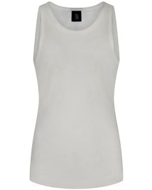 Thom Krom Ribbed Sleeveless Top - Grey