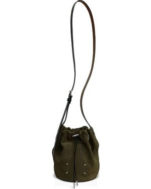 Maison Margiela Beuteltasche Mit Kordelzug - Schwarz
