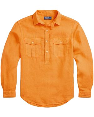 Polo Ralph Lauren Camisa a cuadros - Naranja