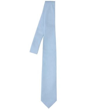 AURALEE Cotton Tie - Blue