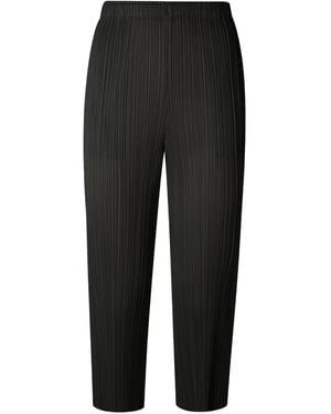 Pleats Please Issey Miyake Trousers - Black
