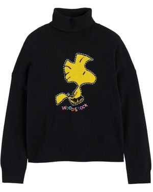 Chinti & Parker Woodstock Pullover Mit Intarsien-Muster - Schwarz