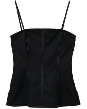 Helmut Lang Sleeveless Top - Black