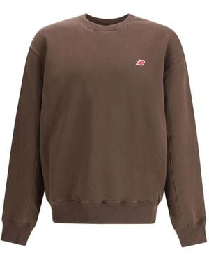 New Balance Made in USA Core Sweatshirt - Braun