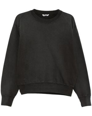 AURALEE ピマ スウェットシャツ - ブラック