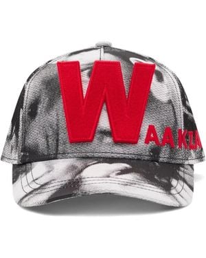 Walter Van Beirendonck Logo-Patch Baseball Cap - Red